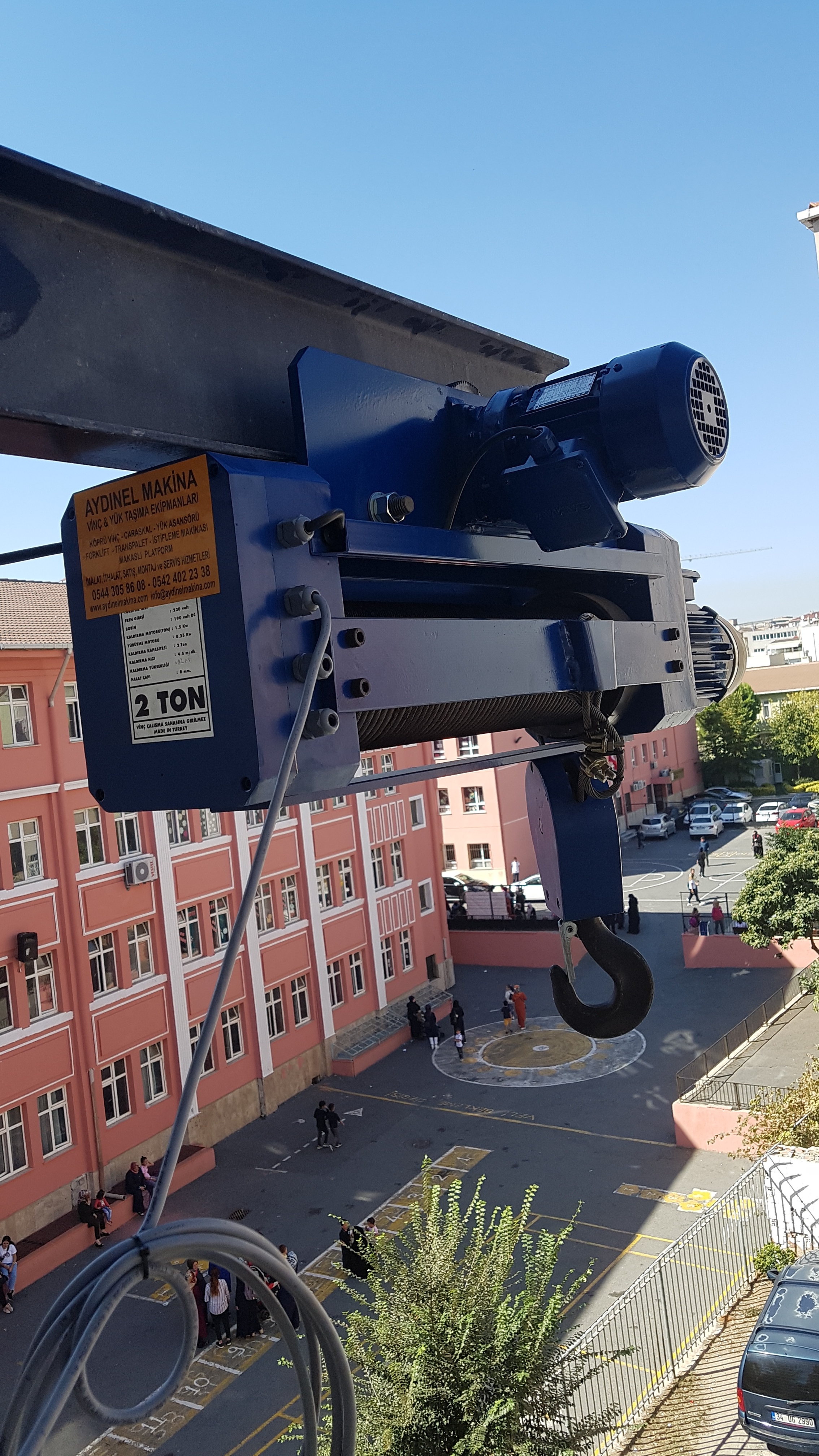 2 Ton Halatlı Kurban Kesme Caraskalı